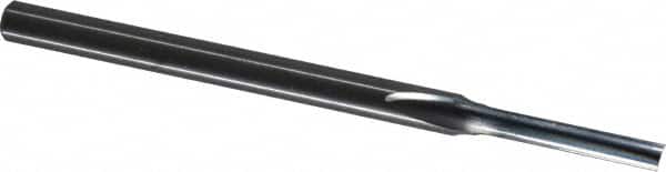 Onsrud - 3/16" Diam, 1/4" Shank Diam, 1" Length of Cut, 1 Flute Single Edge Straight Router Bit - 4" Overall Length, Right Hand Cut, Solid Carbide - Exact Tooling