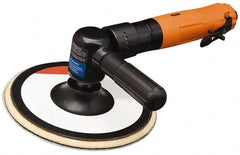 Dotco - 6,000 RPM, 0.9 hp, Handheld Pneumatic Buffer - 5/8-11" Spindle Thread, 1/4" Inlet - Exact Tooling