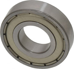 SKF - 5/8" Bore Diam, 1-3/8" OD, Double Shield Deep Groove Radial Ball Bearing - 0.3438" Wide, 1 Row, Round Bore, 731 Lb Static Capacity, 1,360 Lb Dynamic Capacity - Exact Tooling
