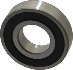 SKF - 5/8" Bore Diam, 1-3/8" OD, Double Seal Deep Groove Radial Ball Bearing - 0.3438" Wide, 1 Row, Round Bore, 731 Lb Static Capacity, 1,360 Lb Dynamic Capacity - Exact Tooling