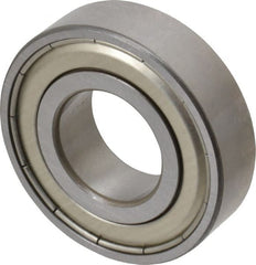SKF - 3/4" Bore Diam, 1-5/8" OD, Double Shield Deep Groove Radial Ball Bearing - 7/16" Wide, 1 Row, Round Bore, 1,150 Lb Static Capacity, 2,100 Lb Dynamic Capacity - Exact Tooling