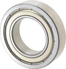 SKF - 1-1/4" Bore Diam, 2-1/4" OD, Double Shield Deep Groove Radial Ball Bearing - 1/2" Wide, 1 Row, Round Bore, 2,090 Lb Static Capacity, 3,150 Lb Dynamic Capacity - Exact Tooling
