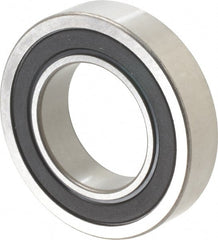 SKF - 1-1/4" Bore Diam, 2-1/4" OD, Double Seal Deep Groove Radial Ball Bearing - 1/2" Wide, 1 Row, Round Bore, 2,090 Lb Static Capacity, 3,150 Lb Dynamic Capacity - Exact Tooling