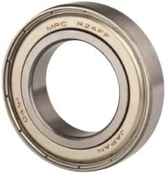 SKF - 1-1/2" Bore Diam, 2-5/8" OD, Double Shield Deep Groove Radial Ball Bearing - 9/16" Wide, 1 Row, Round Bore, 2,650 Lb Static Capacity, 3,780 Lb Dynamic Capacity - Exact Tooling