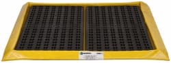 Enpac - Spill Pallets, Platforms, Sumps & Basins Number of Drums: 4 Sump Capacity (Gal.): 30.00 - Exact Tooling