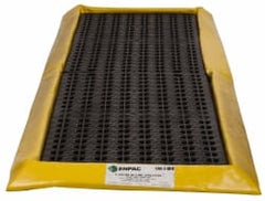 Enpac - Spill Pallets, Platforms, Sumps & Basins Number of Drums: 4 Sump Capacity (Gal.): 40.00 - Exact Tooling