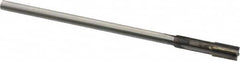 Made in USA - 0.2041 to 0.221" Diam, 13/64" Diam Shank, 1-1/4" Flute, Semi Finish Semi Ground Chucking Reamer - Exact Tooling