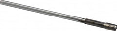 Made in USA - 0.2381 to 0.253" Diam, 15/64" Diam Shank, 1-1/2" Flute, Semi Finish Semi Ground Chucking Reamer - Exact Tooling