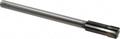 Made in USA - 0.6911 to 0.722" Diam, 9/16" Diam Shank, 2-1/4" Flute, Semi Finish Semi Ground Chucking Reamer - Exact Tooling