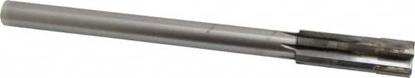 Made in USA - 0.7221 to 0.753" Diam, 5/8" Diam Shank, 2-1/2" Flute, Semi Finish Semi Ground Chucking Reamer - Exact Tooling