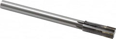 Made in USA - 0.8471 to 0.878" Diam, 3/4" Diam Shank, 2-5/8" Flute, Semi Finish Semi Ground Chucking Reamer - Exact Tooling