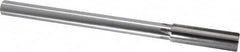 Made in USA - 3/4" Carbide-Tipped 6 Flute Chucking Reamer - Straight Flute, 5/8" Straight Shank, 2-1/2" Flute Length, 9-1/2" OAL - Exact Tooling