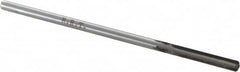 Made in USA - 0.1865" Carbide-Tipped 4 Flute Chucking Reamer - Straight Flute, 1-1/8" Straight Shank, 1-1/8" Flute Length, 4-1/2" OAL - Exact Tooling
