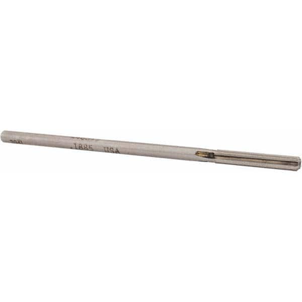 Made in USA - 0.1885" Carbide-Tipped 4 Flute Chucking Reamer - Exact Tooling