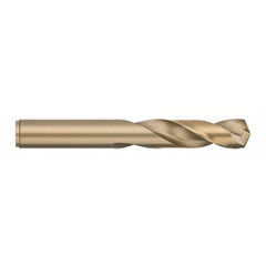 Titan USA - Screw Machine Length Drill Bits; Drill Bit Size (Decimal Inch): 0.4375 ; Drill Bit Size (Inch): 7/16 ; Drill Point Angle: 135 ; Drill Bit Material: Cobalt ; Drill Bit Finish/Coating: Uncoated ; Flute Type: Spiral - Exact Tooling