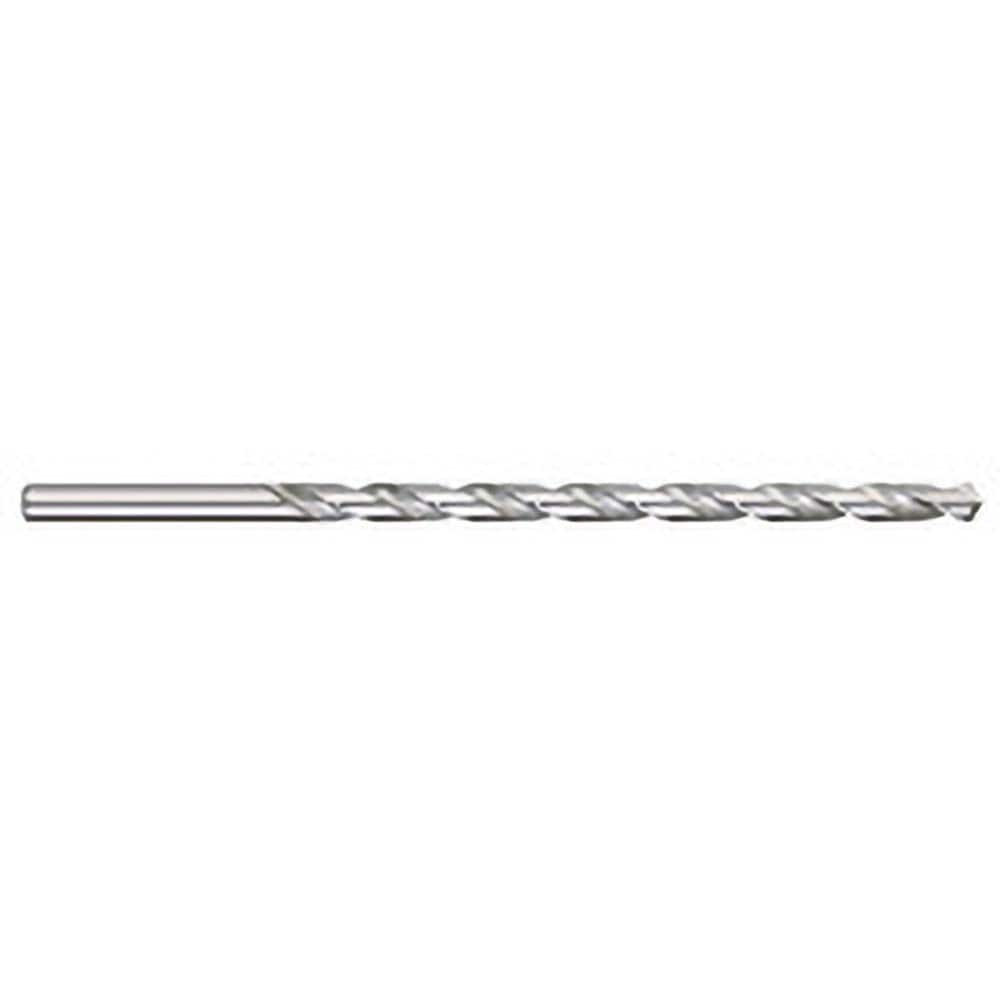 Titan USA - Extra Length Drill Bits; Drill Bit Size (Inch): 19/32 ; Drill Bit Size (Decimal Inch): 0.5938 ; Drill Point Angle: 118 ; Drill Bit Material: High Speed Steel ; Drill Bit Finish/Coating: Uncoated ; Overall Length (Inch): 12 - Exact Tooling