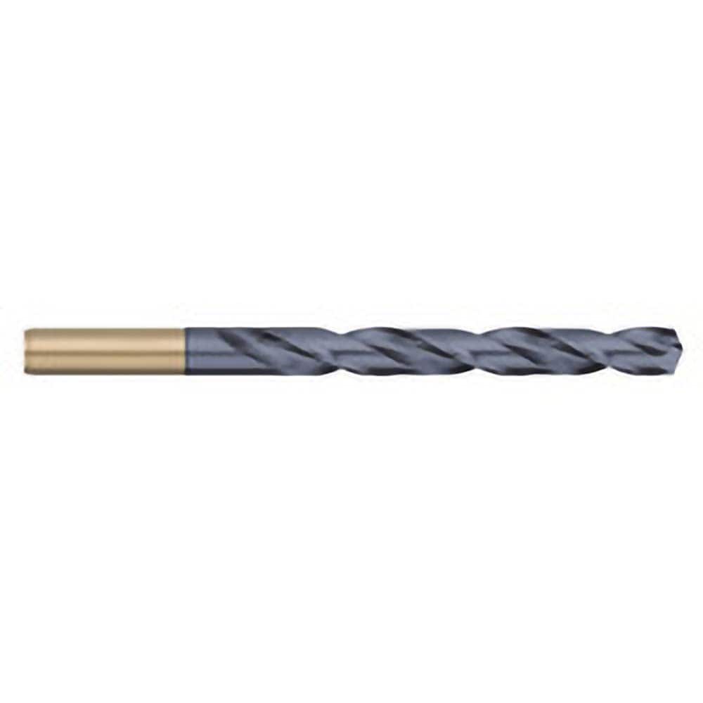 Titan USA - Jobber Length Drill Bits; Drill Bit Size (Inch): 1/2 ; Drill Bit Size (Decimal Inch): 0.5000 ; Drill Point Angle: 135 ; Drill Bit Material: Cobalt ; Drill Bit Finish/Coating: AlTiN ; Flute Type: Spiral - Exact Tooling