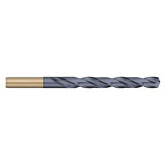 Titan USA - Jobber Length Drill Bits; Drill Bit Size (Inch): 5/16 ; Drill Bit Size (Decimal Inch): 0.3125 ; Drill Point Angle: 135 ; Drill Bit Material: Cobalt ; Drill Bit Finish/Coating: AlTiN ; Flute Type: Spiral - Exact Tooling