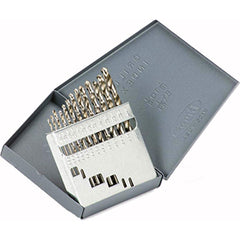 Titan USA - Drill Bit Sets; System of Measurement: Inch ; Drill Bit Material: High Speed Steel ; Drill Bit Set Type: Jobber Length Drill Bits ; Minimum Drill Bit Size (Decimal Inch): 0.0625 ; Minimum Drill Bit Size (Inch): 1/16 ; Maximum Drill Bit Size ( - Exact Tooling