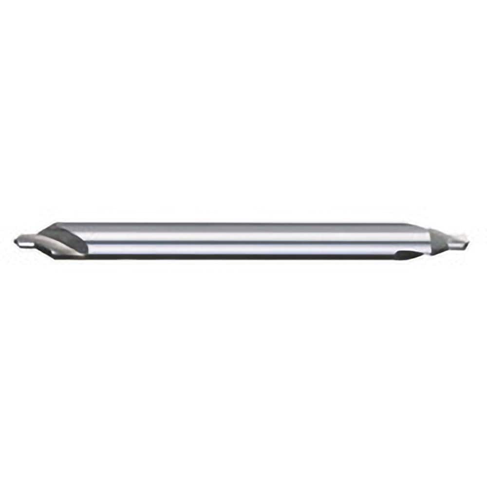 Titan USA - Combination Drill & Countersinks; Material: High Speed Steel ; Included Angle: 60 ; Trade Size: #1 ; Body Diameter (Inch): 1/8 ; Body Diameter (Decimal Inch): 1/8 ; Overall Length (Inch): 3 - Exact Tooling