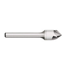Titan USA - Countersinks; Head Diameter (Inch): 5/8 ; Head Diameter (Decimal Inch): 0.6250 ; Number of Flutes: 3 ; Included Angle: 100 ; Countersink Material: Solid Carbide ; Countersink Finish/Coating: Uncoated - Exact Tooling