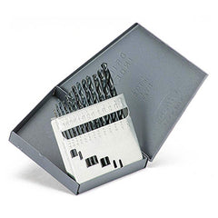 Titan USA - Drill Bit Sets; System of Measurement: Inch ; Drill Bit Material: High Speed Steel ; Drill Bit Set Type: Jobber Length Drill Bits ; Minimum Drill Bit Size (Decimal Inch): 0.0625 ; Minimum Drill Bit Size (Inch): 1/16 ; Maximum Drill Bit Size ( - Exact Tooling