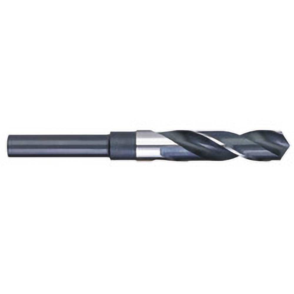 Titan USA - 51/64" 118° 1/2" Shank Uncoated High Speed Steel Silver & Deming Reduced Shank Drill Bit - Exact Tooling