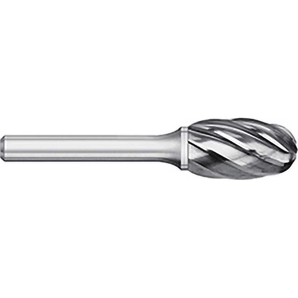 Titan USA - Burrs; Head Shape: Egg ; Industry Specification: SE-3NF ; Tooth Style: Aluma Cut ; Cutting Diameter (Inch): 3/8 ; Cutting Diameter (Decimal Inch): 0.3750 ; Shank Diameter (Inch): 1/4 - Exact Tooling