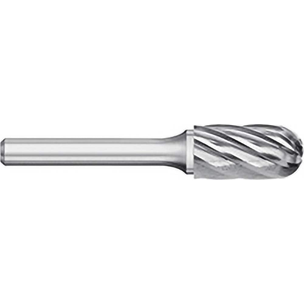Titan USA - Burrs; Head Shape: Cylinder Ball End ; Industry Specification: SC-3NF ; Tooth Style: Aluma Cut ; Cutting Diameter (Inch): 3/8 ; Cutting Diameter (Decimal Inch): 0.3750 ; Shank Diameter (Inch): 1/4 - Exact Tooling