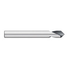 Titan USA - Spotting Drills; Body Diameter (Inch): 3/4 ; Body Diameter (Decimal Inch): 3/4 ; Drill Point Angle: 90 ; Spotting Drill Material: Solid Carbide ; Spotting Drill Finish/Coating: Uncoated ; Overall Length (Inch): 4 - Exact Tooling