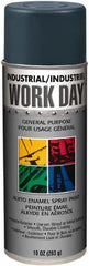 Krylon - Gray, Gloss, Enamel Spray Paint - 9 to 13 Sq Ft per Can, 10 oz Container, Use on Ceramics, Glass, Metal, Plaster, Wood - Exact Tooling