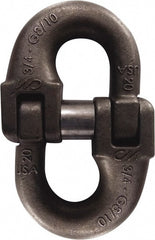 CM - 100 Grade Powder Coated Steel HammerLok Chain Coupling Link - 9/32" Diameter, 4,300 Lb Load Limit - Exact Tooling