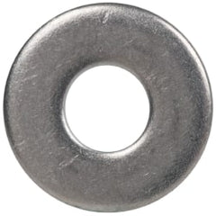 Made in USA - #6L Screw, Grade 300 Stainless Steel Standard Flat Washer - 0.156" ID x 3/8" OD, 0.036" Thick, Passivated Finish, Meets Military Specifications - Exact Tooling