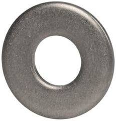 Made in USA - #10 Screw, Grade 300 Stainless Steel Standard Flat Washer - 0.219" ID x 0.438" OD, 0.065" Thick, Plain Finish, Meets Military Specifications - Exact Tooling