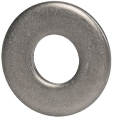 Made in USA - #10 Screw, Grade 300 Stainless Steel Standard Flat Washer - 0.219" ID x 1/2" OD, 0.065" Thick, Passivated Finish, Meets Military Specifications - Exact Tooling