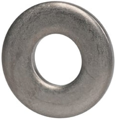 Made in USA - #12 Screw, Grade 300 Stainless Steel Standard Flat Washer - 1/4" ID x 0.562" OD, 0.051" Thick, Plain Finish, Meets Military Specifications - Exact Tooling