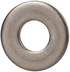 Made in USA - 1/4" Screw, Grade 300 Stainless Steel Standard Flat Washer - 0.281" ID x 5/8" OD, 0.051" Thick, Plain Finish, Meets Military Specifications - Exact Tooling