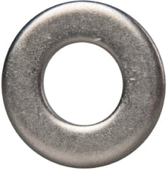 Made in USA - 5/16" Screw, Grade 300 Stainless Steel Standard Flat Washer - 0.343" ID x 0.687" OD, 0.051" Thick, Passivated Finish, Meets Military Specifications - Exact Tooling
