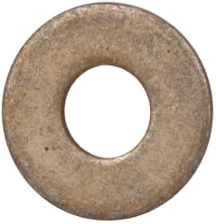 Made in USA - 5/16" Screw, Grade 1008/1010 Steel Standard Flat Washer - 3/8" ID x 7/8" OD, 0.075" Thick, Cadmium-Plated Finish, Meets Military Specifications - Exact Tooling