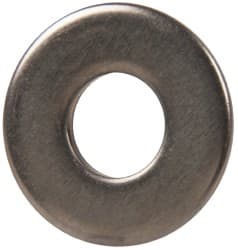 Made in USA - 5/16" Screw, Grade 17-7 PH Stainless Steel USS Flat Washer - 3/8" ID x 7/8" OD, 0.08" Thick, Plain Finish - Exact Tooling
