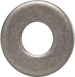 Made in USA - 3/8" Screw, Grade 17-7 PH Stainless Steel USS Flat Washer - 7/16" ID x 1" OD, 0.08" Thick, Plain Finish - Exact Tooling