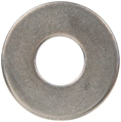 Made in USA - 1/2" Screw, Grade 17-7 PH Stainless Steel USS Flat Washer - 9/16" ID x 1-3/8" OD, 0.08" Thick, Plain Finish - Exact Tooling