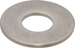 Made in USA - 9/16" Screw, Grade 17-7 PH Stainless Steel USS Flat Washer - 5/8" ID x 1-1/2" OD, 0.09" Thick, Plain Finish - Exact Tooling
