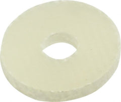 Made in USA - #6 Screw, Grade G10 Fiberglass Standard Flat Washer - 0.142" ID x 1/2" OD, 0.062" Thick, Plain Finish - Exact Tooling