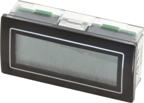 Trumeter - 8 Digit LCD Display Counter - Negative Edge Triggered Reset - Exact Tooling