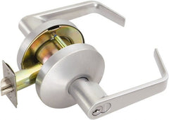 Falcon - Medium Duty Classroom Lever Lockset - 2-3/4" Back Set, For Best/ Falcon I/C-Core Cylinder, Satin Chrome Finish - Exact Tooling