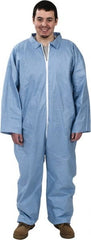 Dupont - Size 2XL FR Disposable Flame Resistant/Retardant Coveralls - Zipper Closure - Exact Tooling