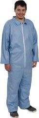 Dupont - Size 3XL FR Disposable Flame Resistant/Retardant Coveralls - Zipper Closure - Exact Tooling