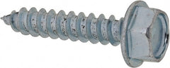 Value Collection - 5/16" Hex Head Sheet Metal Screw - Steel, 1-1/2" Length Under Head, Grade 2 - Exact Tooling