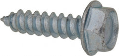 Value Collection - 5/16" Hex Head Sheet Metal Screw - Steel, 1-1/4" Length Under Head, Grade 2 - Exact Tooling